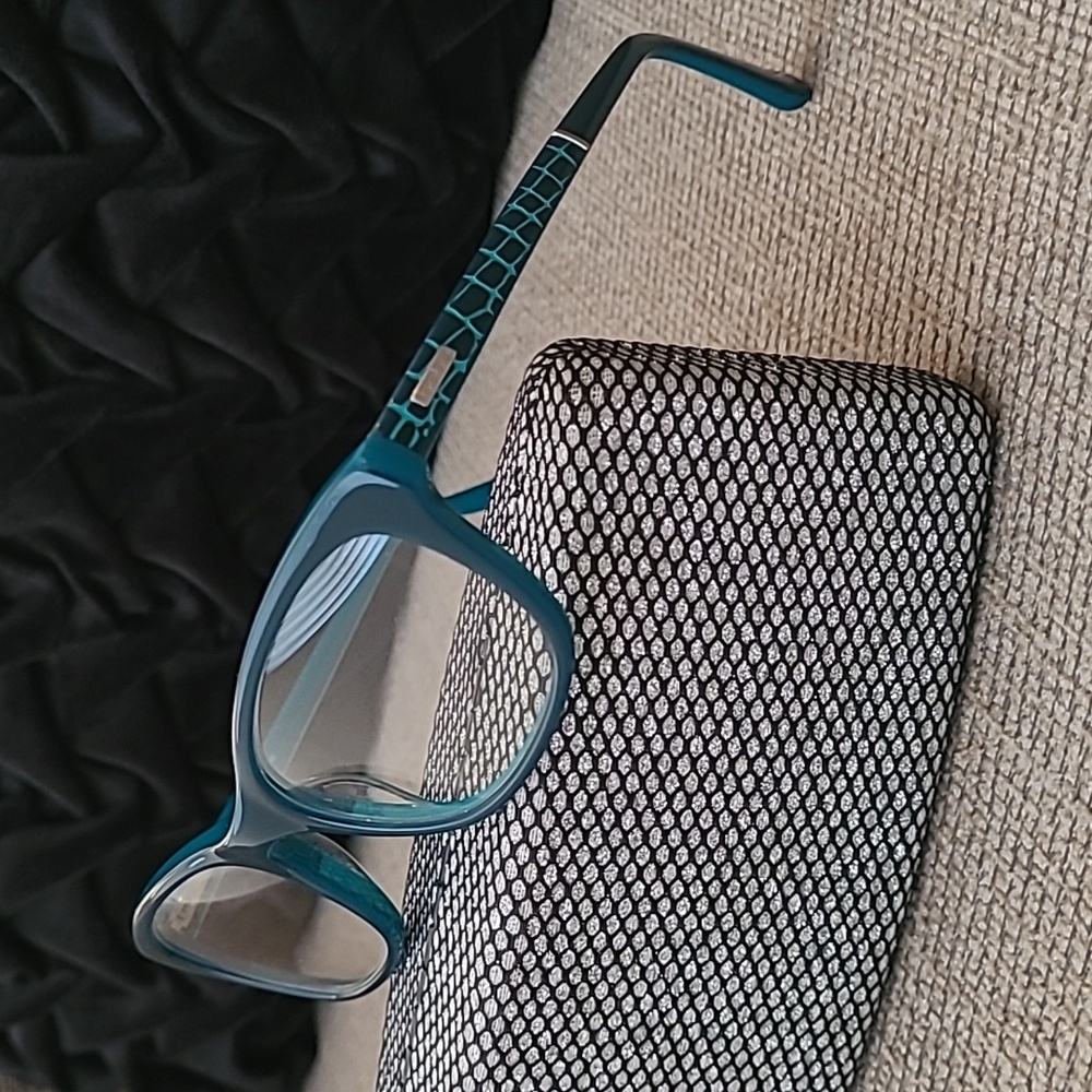 BEBE OOH LALA TEAL EYEGLASS FRAME